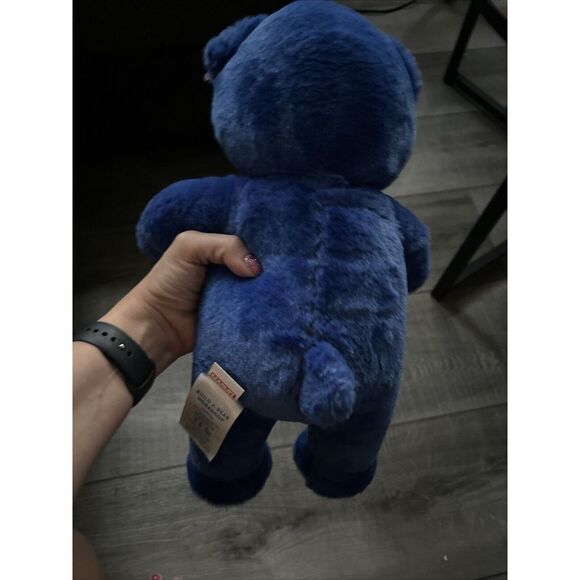 Build A Bear Marvel Avengers End Game Captain America Blue Plush Bear 16" - Picture 4 of 6